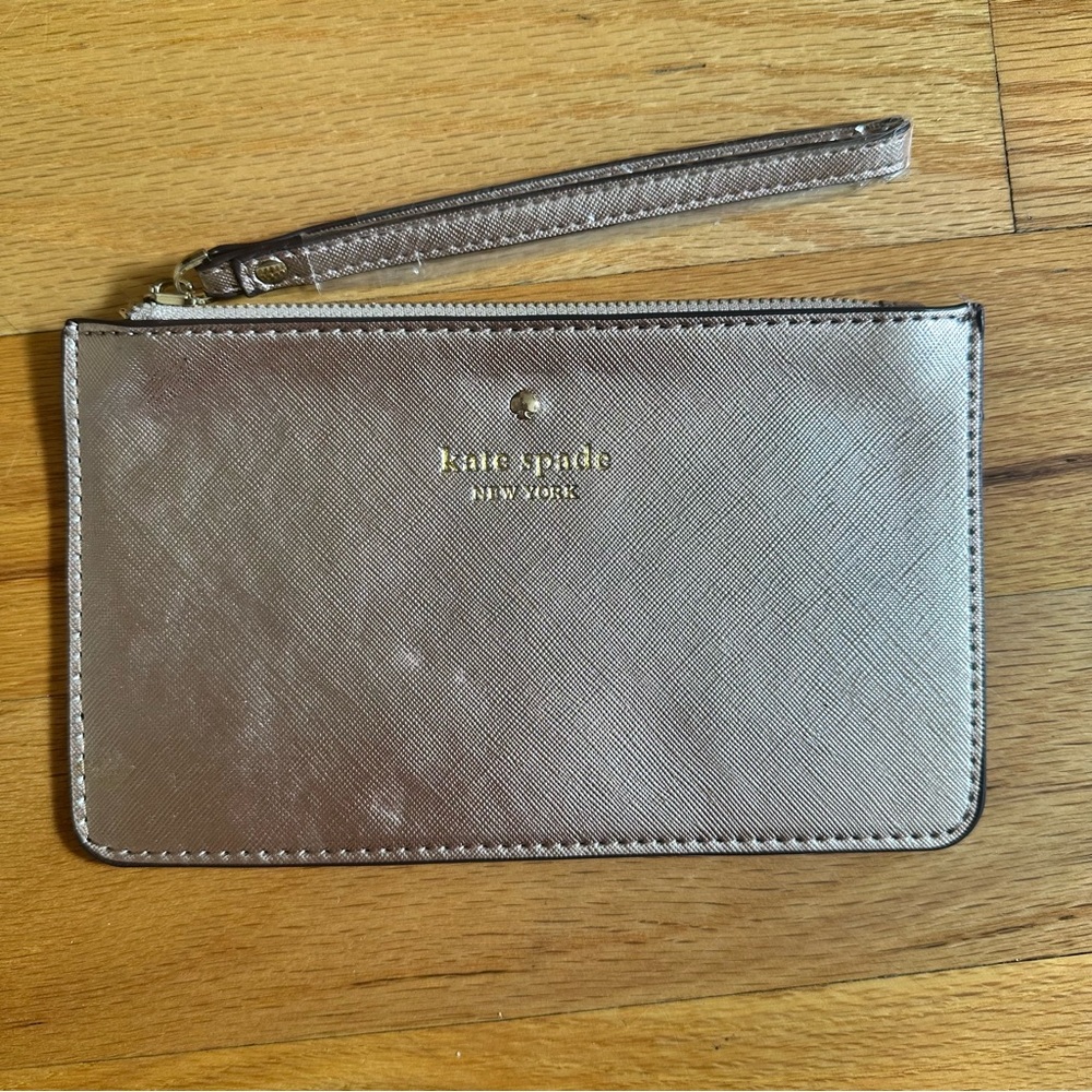Kate Spade Rose Gold Wristlet